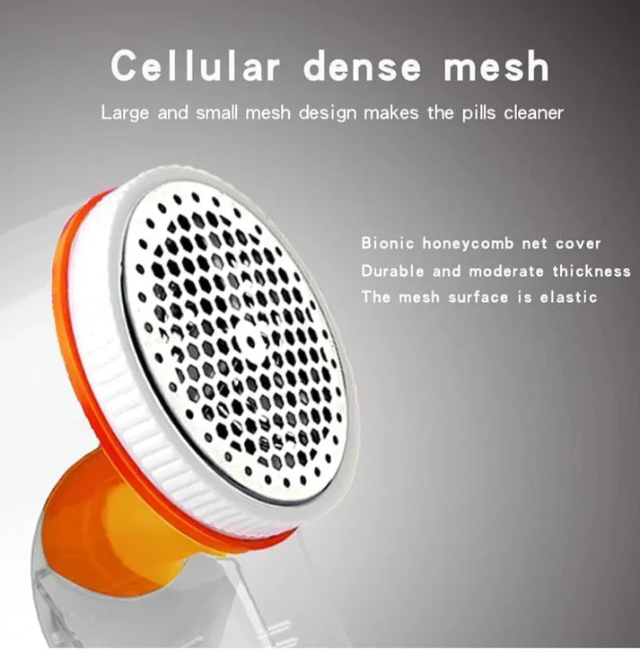 Battery Operated Fabric Lint Remover – Safely Removes Fuzz & Pills from Woolen Clothes, Sweaters, Blankets & Jackets