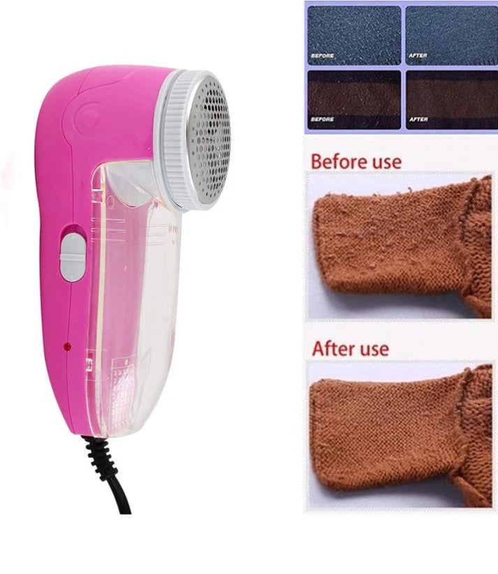 Battery Operated Fabric Lint Remover – Safely Removes Fuzz & Pills from Woolen Clothes, Sweaters, Blankets & Jackets